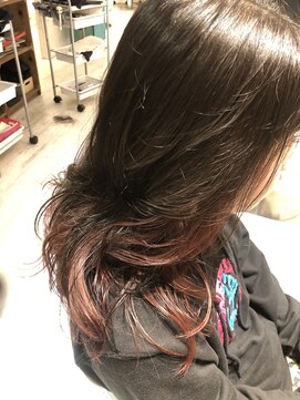 ロワゾ ヘア デザイン(L'OiSEAU HAIR DESIGN) インナーカラー