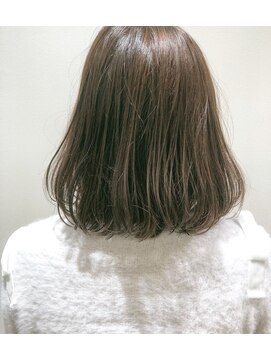 フェリシータ 緑地公園店(felicita) ニュアンスマッシュボブカーキグレージュ