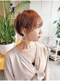 どこから見ても可愛いフェザーバングショートスタイル♪