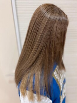 キューティー 津幡店(CUTiE)の写真/"髪質改善"で理想のウル艶ヘアに！乾燥・紫外線が強くなってくる季節。髪のパサつき等ダメージを改善します