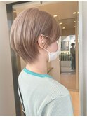 ショートボブ/ダブルカラー/髪質改善/学割U24[下北沢/下北沢駅]