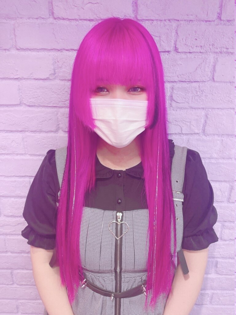 ピンク黒メッシュ：L183082041｜キャンディーシロップ(Candye Syrup)の