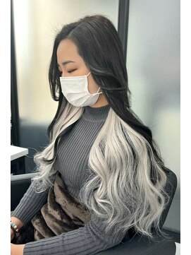 リア 大阪梅田(Ria) ～インナーカラー シールエクステ～【Ria 大阪 梅田】