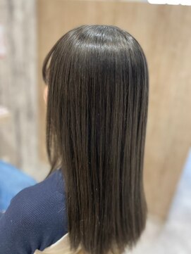 エヌアンドエー せんげん台店(N&A) サラ艶ロング髪質改善カラー/縮毛矯正うる艶ストレート#4