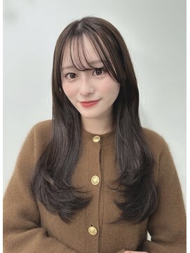 レミエ ダイカンヤマ(lemiie) レイヤーロング★低めレイヤー★綺麗め★レイヤー