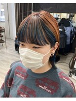 ラゴム 池袋(LAGOM)&nbsp;切りっぱなしボブ/美髪/ピンクブラウン[池袋/髪質改善]