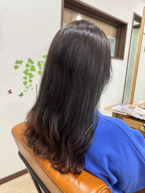 グラデーションヘアカラーリング