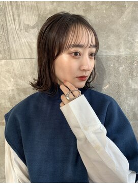 サンド 大阪梅田(sand) フルバング/イメチェン/似合わせカット[大阪梅田駅]