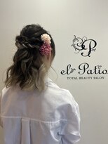 エルパティオ(EL PATIO)&nbsp;浴衣ヘアアレンジ