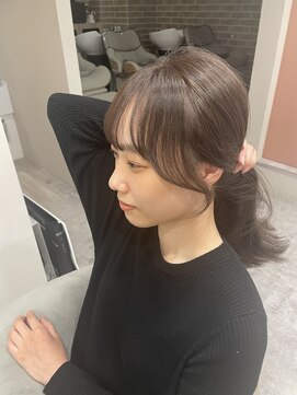 ウルア 吉祥寺店(ULUA) 髪質改善 艶髪 韓国風 顔周りカット レイヤーカット 吉祥寺