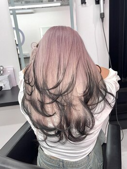 エゴ 池袋(EGO)の写真/トレンドのデザインカラーからインナーカラー・グラデーションカラーなど全ジャンルのデザインカラー可能◎