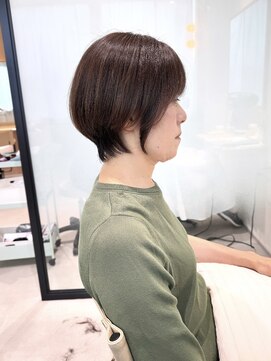ファムバイアヴァンス(Femme by AVANCE.) 丸み/ショートボブ/似合わせショート20代30代40代【玉川沙希】