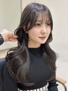 エヌアイ オモテサンドウ(ni omotesando) ☆韓国くびれヘア お顔まわりカット ロングヘア☆