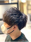 ★メンズ王道ツイストスパイラルパーマ
