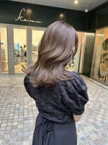 クム(kumu)&nbsp;【kumu】韓国風レイヤー/髪質改善カラー/グレージュ/栄/名古屋