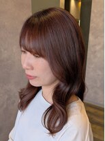 ザ ラブズ ラフズ ヘアー 本店(the loves laughs hair) 春のピンクベージュ/くびれヘア/ニュアンスカラー/髪質改善