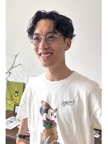 ヘアーアイストゥーレ(HAIR ICI TRE) 縦落ちツイストスパイラルパーマメンズパーマ