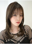 ミディアムレイヤー/韓国/ヨシンモリ/髪質改善/エギョモリ