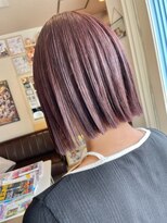 ヘア メイク ココ(hair make coco)&nbsp;タッセルボブ×ホワイトラベンダー
