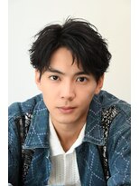 ネイビー(NAVY)&nbsp;スタイリングが楽しくなる フェザーパーマ