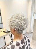 ショートパーマ/ツイストパーマ/刈り上げショート/ツーブロック