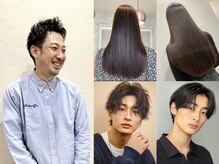 谷本浩一/インスタhiro428110/髪質改善/縮毛矯正/ハイライト/白髪ぼかし/白髪染め/Men's/メンズパーマ