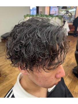 スパイラルパーマ