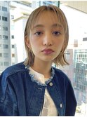 レイヤーボブミニボブ大人ボブ顔まわり