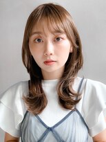 リヤン 表参道(lyann) うるツヤ大人ガーリー似合わせカットセミディサイドバング