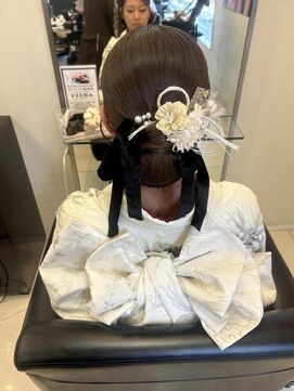 エアー 神戸(AIR) 成人式ヘア*タイトシニヨン