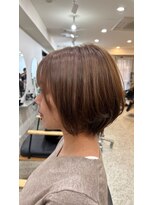 メモリーズ 銀座(Memories)&nbsp;小顔見せ×抜け感ショートボブ/加藤