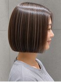 【True Trust un 下石田店】ワンレン×ボブ×ハイライト