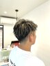【れん指名】メンズカット+ハイライト(メッシュ)+TR¥16000