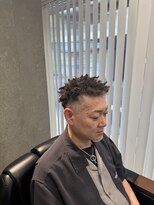 バーバースタジオユー(Barber studio u.) スパイキーアフロ