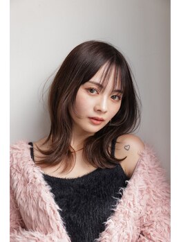 Lee天王寺-ブリーチ ブリーチなしダブルカラー 髪質改善-【8月1日NEW OPEN(予定)】の写真/【NEW OPEN/天王寺5分】 カットカラーTR¥4400~★今っぽいトレンドのスタイルで簡単に垢抜け成功♪