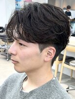 フィフス 大分(fifth)&nbsp;大分メンズパーマニュアンスパーマフェザーパーマセンターパート