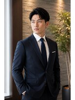 MEN's Baguz MEN'Sカット/ MEN'Sパーマ/ MEN'Sカラー 大人の色気を引き出す毛流れビジネスヘア