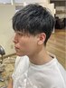 【平日世俵限定】メンズカット＋5分炭酸頭皮クレンジングスパ ￥4950