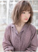 *mod's上尾*くせ毛風カールで抜け感…ゆるカールボブa