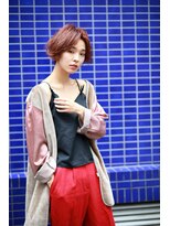 リアン(Lien)&nbsp;Lien☆イルミナベビーピンク×ハンサムショートボブ　立川