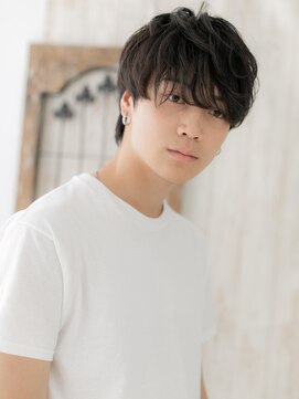 グルーミングサロン バーバー キャッスル 北浦和西口(Grooming salon Barber Castle) ショートレイヤー×爽やかクラウドマッシュA