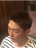 ショートバング　田町/床屋/三田