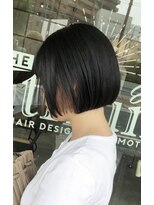 ザ アトリウム ヘア デザイン(the atrium hair design)&nbsp;ミニボブ×ブルーブラック