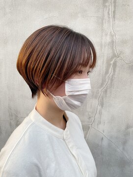 モリオフロムロンドン 三軒茶屋(MORIO FROM LONDON) 小顔丸み　２ｗａｙショート