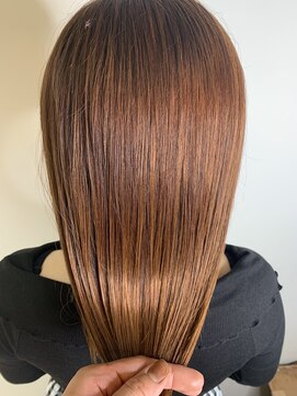 カンナヘアーメゾン(Canna hair maison) 【梅田中津canna】縮毛矯正 大人キレイな美髪ツヤ感ストレート