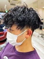 ヘアースタジオ アール(Hair Studio R)&nbsp;大人クール☆無造作パーママッシュショートスタイル