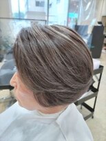 エイチ エアー ダヴ H air DAV調布北口&nbsp;白髪ぼかしハイライトグレーアッシュ