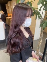 ゼスト 吉祥寺店(ZEST)&nbsp;【籠倉由夏】ブリーチ1回冬におすすめのこっくりカシスピンク