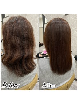 リスター(LISTER) ハリスノフbefore after