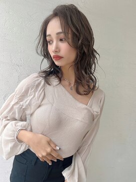 オーロ 西大寺店(ORO) 透明感のあるショコラアッシュ